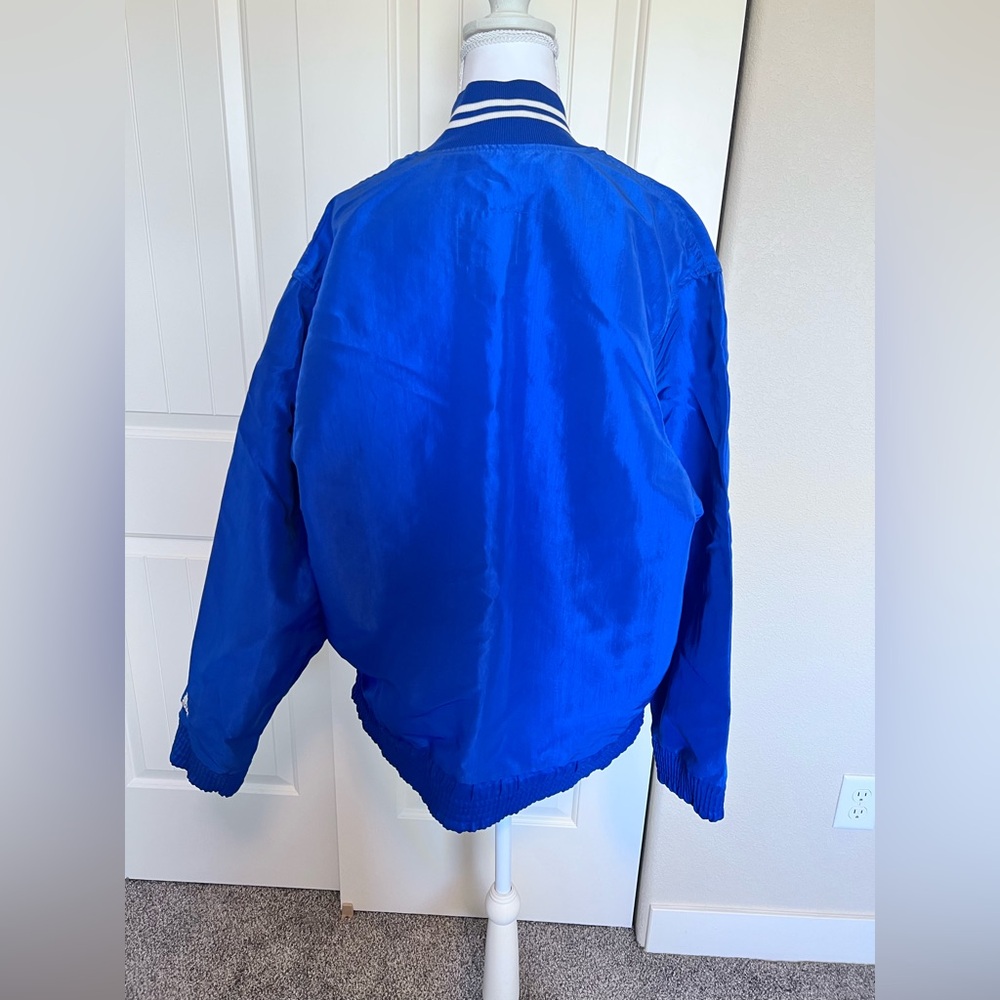 Vintage Starter Pullover Jacket Ribbed Collar Ico… - image 5